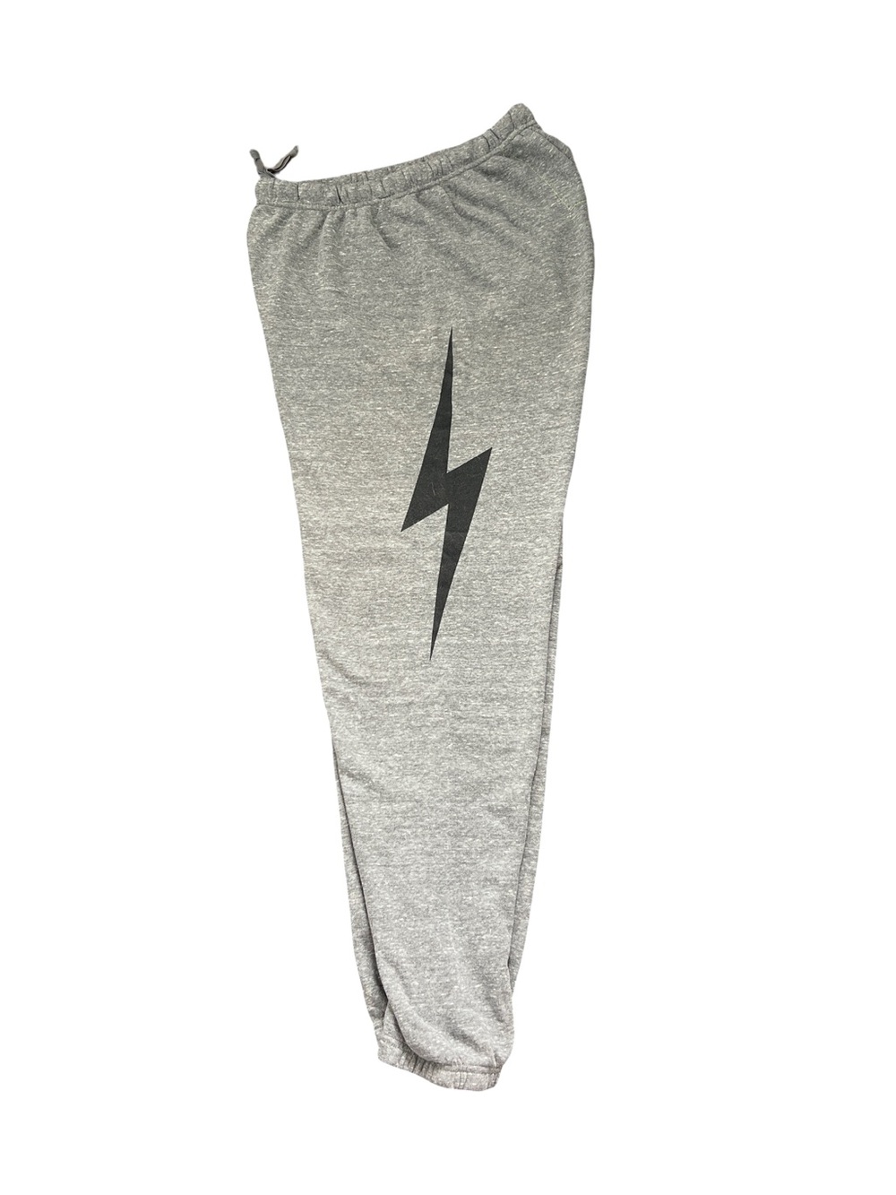 Aviator Nation Gray Lightning Bolt Joggers
